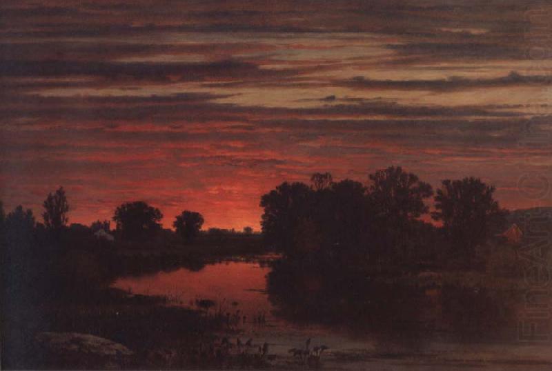 George Inness Dark china oil painting image
